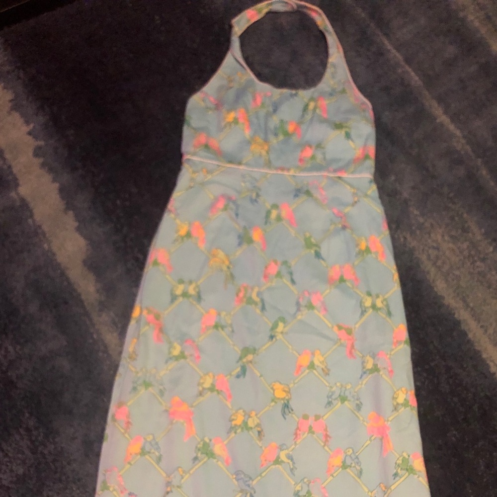 Beautiful blue Lilly Pulitzer maxi dress